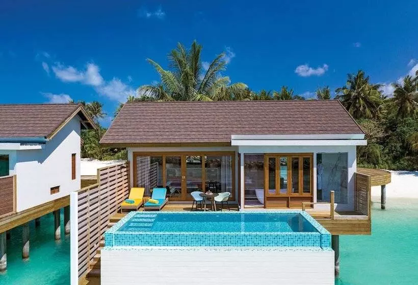 ویلای یک اتاق خوابه با استخر شنا, Atmosphere Kanifushi Premium All Inclusive With Free Transfers