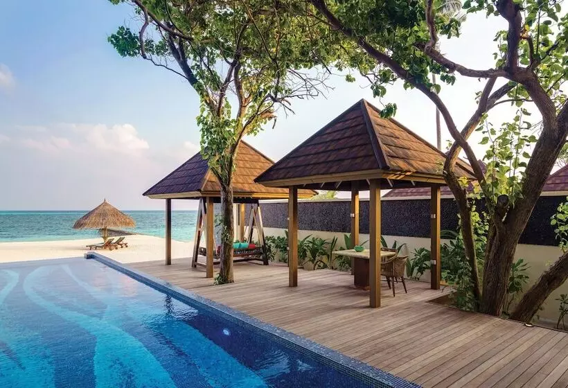 ویلای یک اتاق خوابه با استخر شنا, Atmosphere Kanifushi Premium All Inclusive With Free Transfers