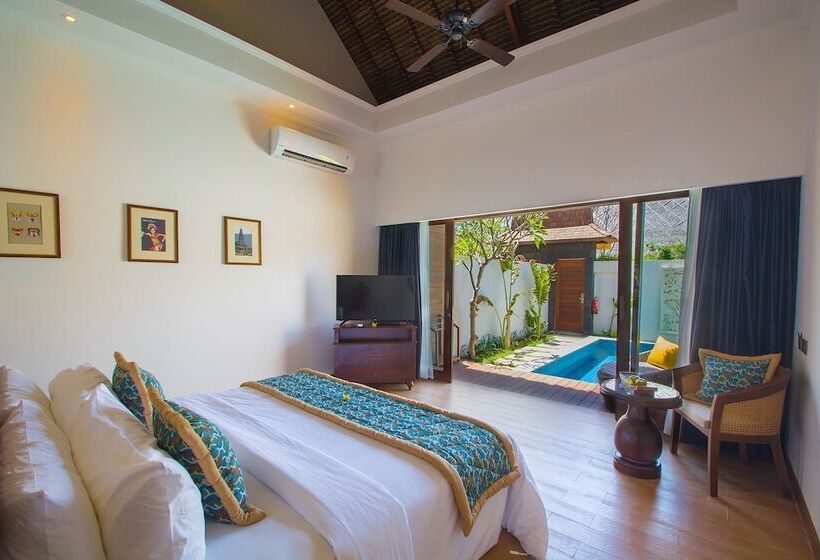 וילה עם חדר שינה אחד ובריכת שחיה, Lembongan Beach Club & Resort