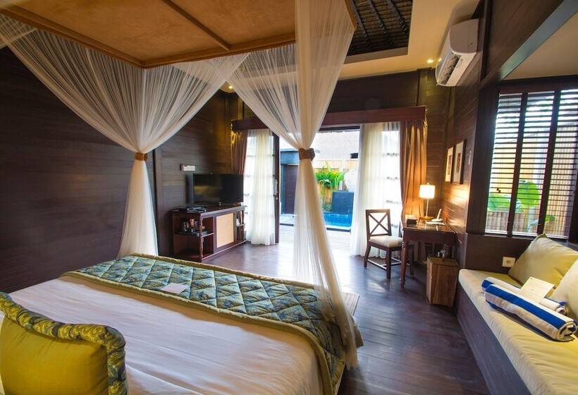 וילה עם חדר שינה אחד ובריכת שחיה, Lembongan Beach Club & Resort