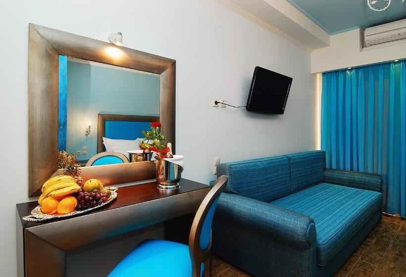 חדר דלוקס צדדי נוף לים, Parga Princess