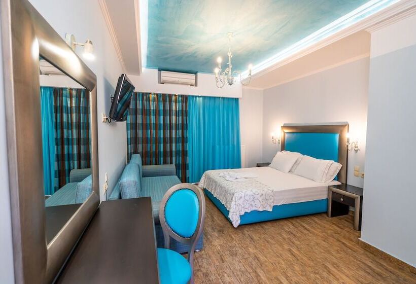 חדר דלוקס צדדי נוף לים, Parga Princess