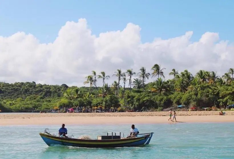 Standard Neljän Hengen Huone Parveke, Caraiva Recanto Pousada De Ferias