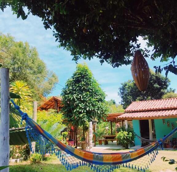 غرفة قياسية رباعية مزودة بشُرفة, Caraiva Recanto Pousada De Ferias