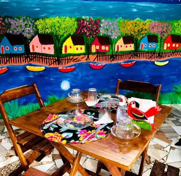 غرفة قياسية رباعية مزودة بشُرفة, Caraiva Recanto Pousada De Ferias