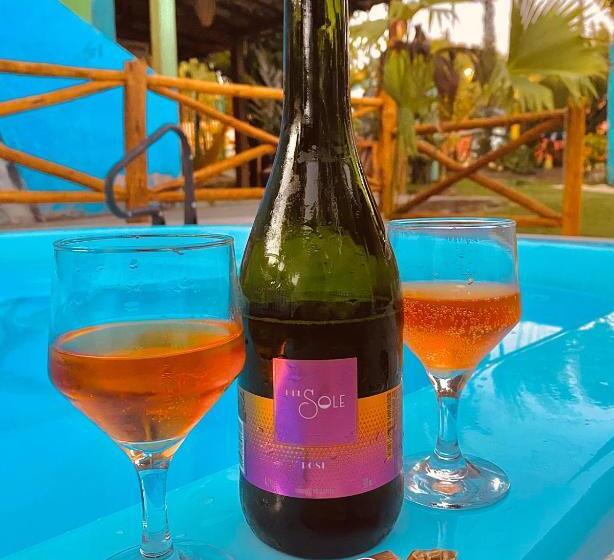 غرفة قياسية رباعية مزودة بشُرفة, Caraiva Recanto Pousada De Ferias