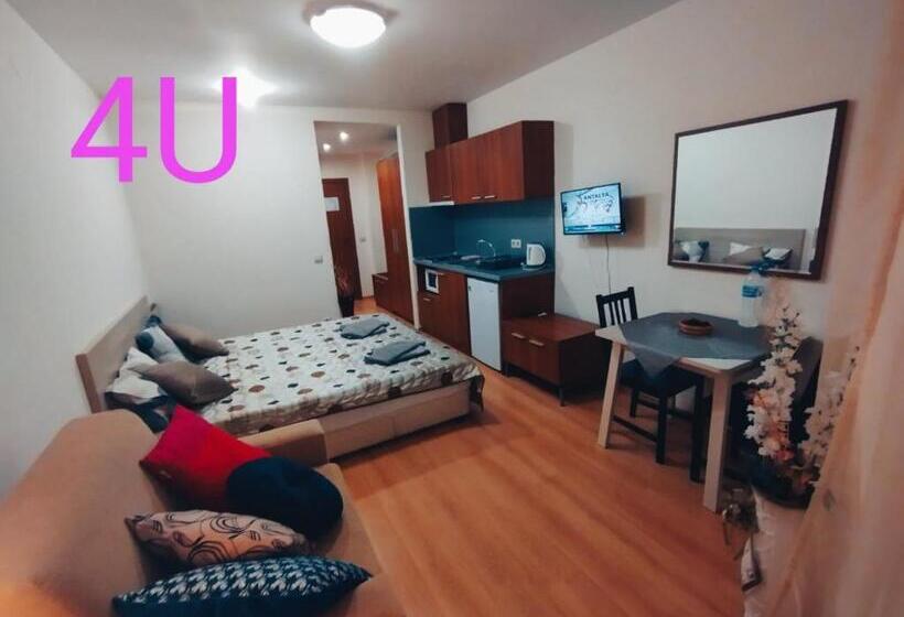 סטודיו סטנדרט, מיטה זוגית, Enjoy Studios And Lovely Apartment Villa Park