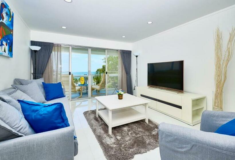 Apartamento 1 Dormitório Vista Mar, Luxurious Apartment On Jomtien Beach Road