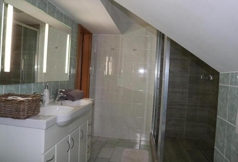 شقة غرفة واحدة مطلة على الحديقة, Penzion Vlčárna