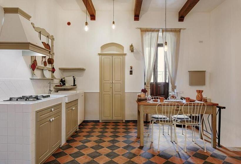 １ベッドルームのデラックスアパートメント, Sacratum B&b Suite Spa