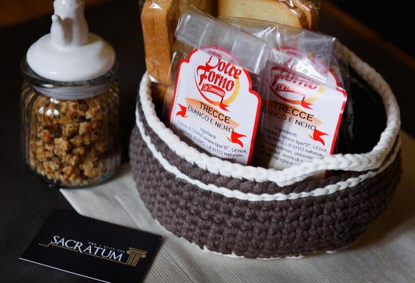 １ベッドルームのデラックスアパートメント, Sacratum B&b Suite Spa