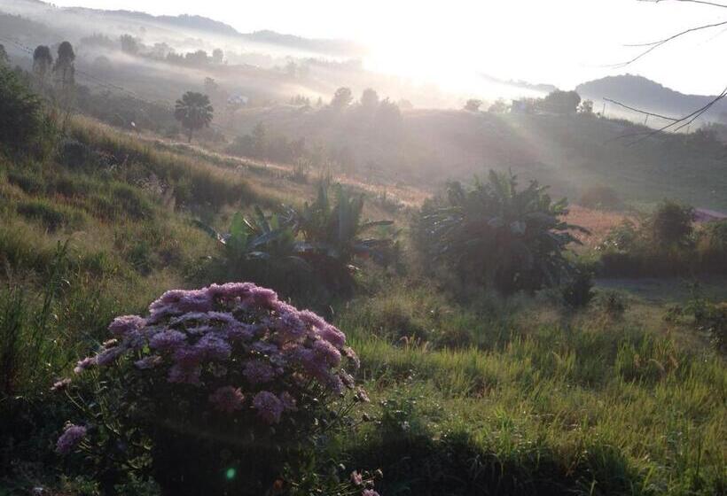 اتاق استاندارد چهار تخته, บ้านไม้สายหมอกเขาค้อ โฮมสเตย์ Bann Mai Sai Mhog Khao Kho Homestay