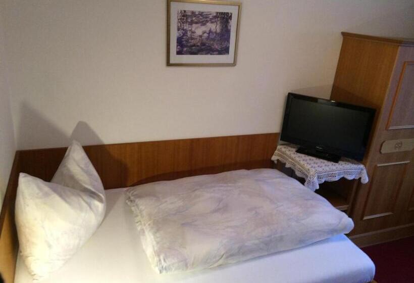 اتاق استاندارد یک تخته با بالکن, Pension Bergblick