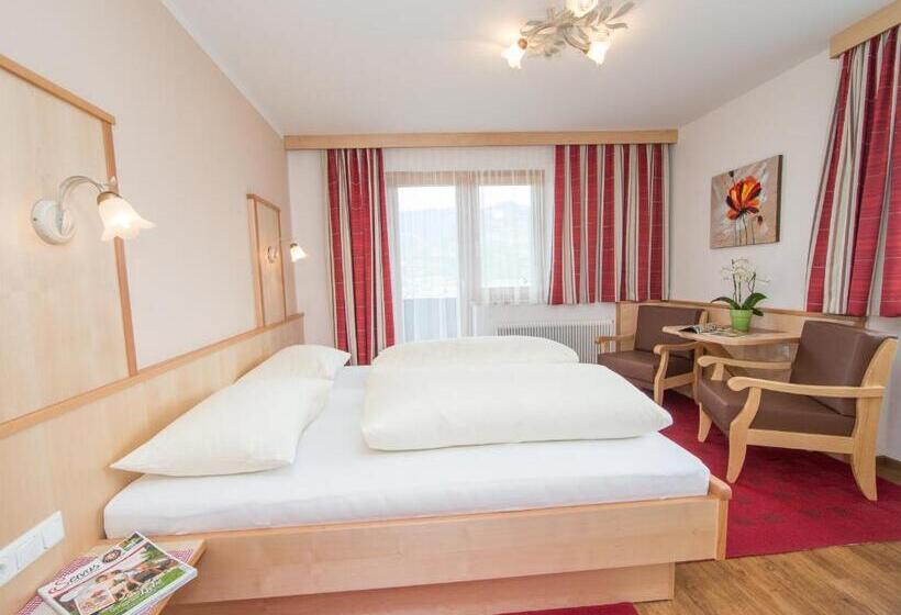 اتاق استاندارد با بالکن, Pension Bergblick