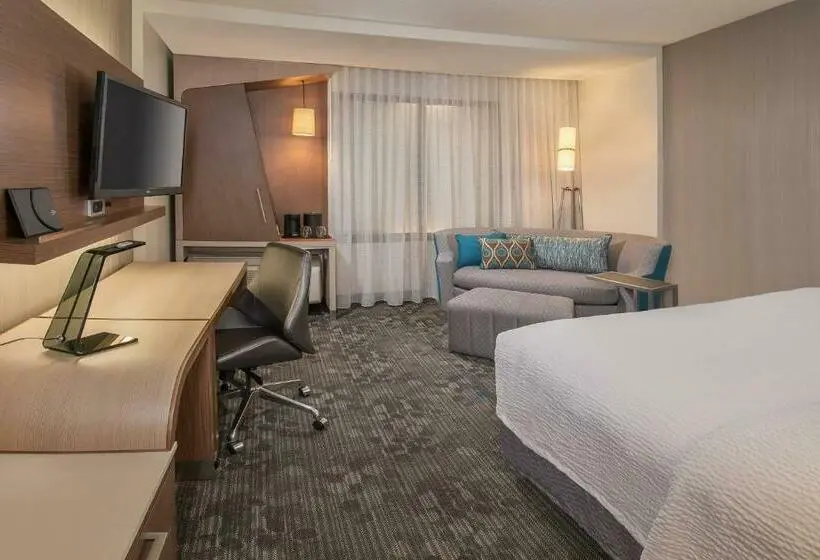 キングサイズベッドのスタンダードルーム, Courtyard By Marriott Mexicali