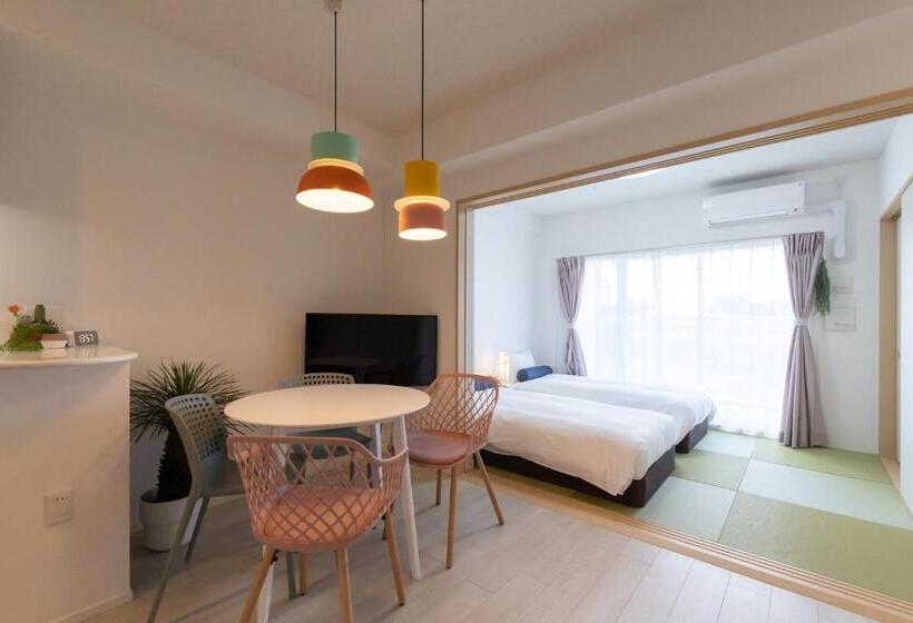 带1个卧室的带阳台的公寓, クリスタルエグゼ南紀白浜2