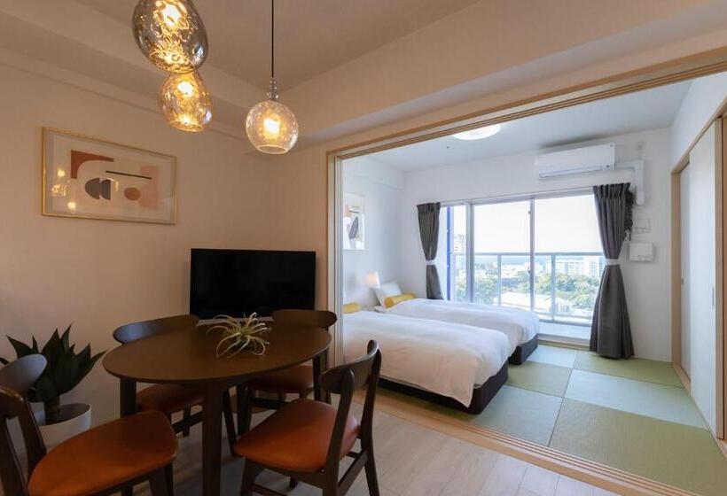 带2个卧室的套房, クリスタルエグゼ南紀白浜2