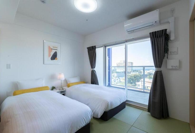 带2个卧室的套房, クリスタルエグゼ南紀白浜2