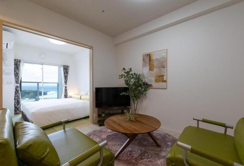 海景标准间带阳台, クリスタルエグゼ南紀白浜2