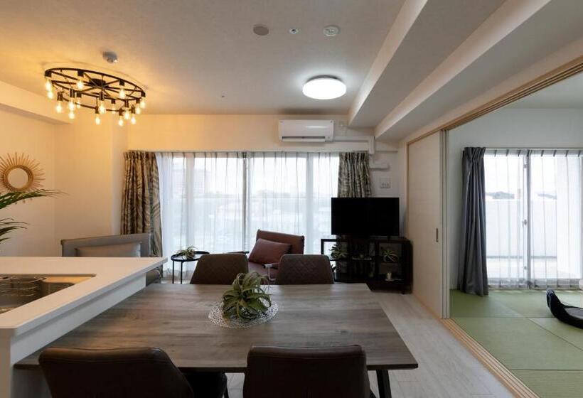 带1个卧室的带海景的公寓, クリスタルエグゼ南紀白浜2