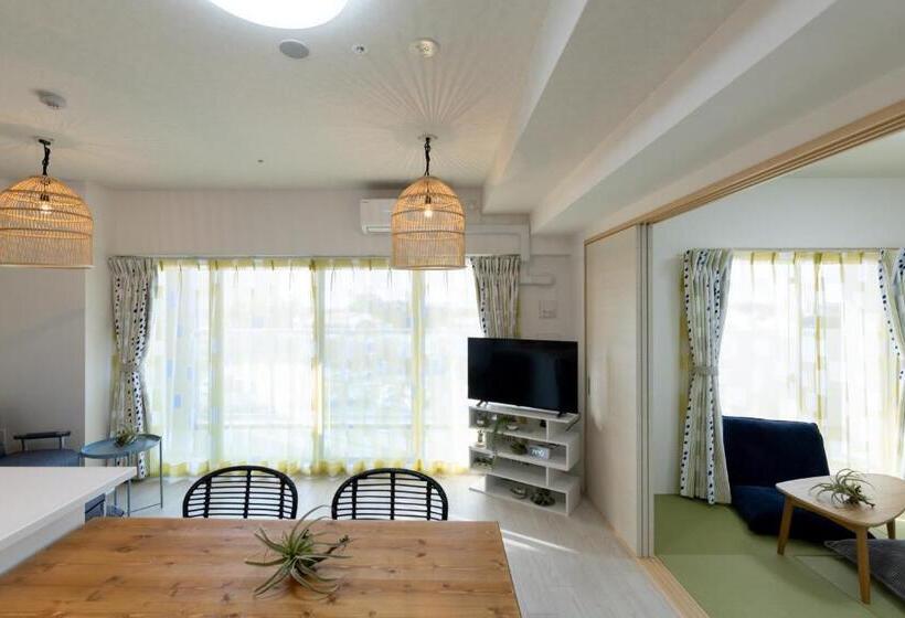 带1个卧室的带海景的公寓, クリスタルエグゼ南紀白浜2