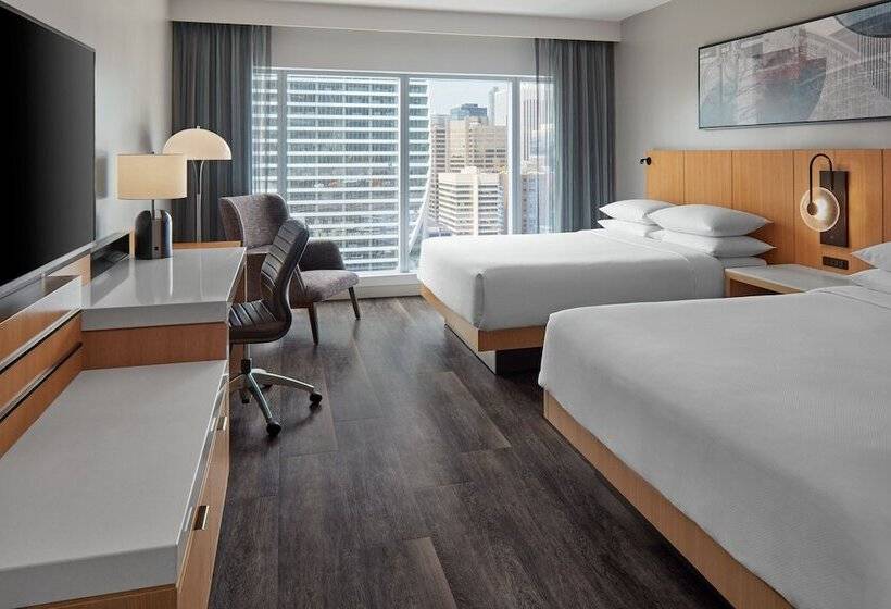 חדר סטנדרט שתי מיטות זוגיות, Delta Hotels By Marriott Toronto