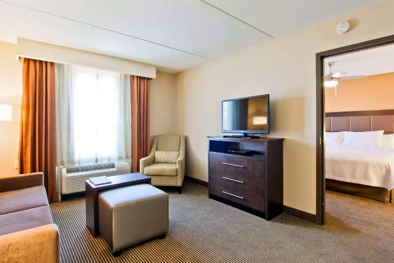 キングサイズベッドのスイートルーム, Homewood Suites By Hilton Waterloo/st. Jacobs