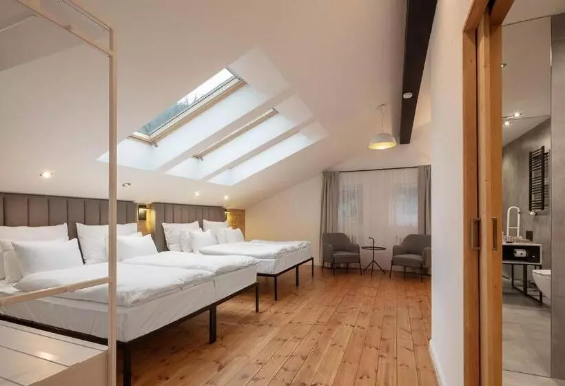 Superior Neljän Hengen Huone, Pytloun Wellness Hotel Harrachov