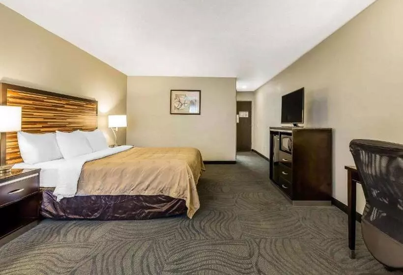 身障者適用キングサイズベッドルーム, Quality Inn Fallbrook I 15