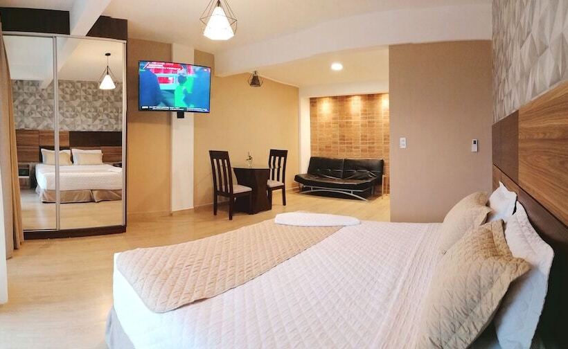 آپارتمان 1 خوابه با تراس, Premium Suites Deluxe Aparthotel Equipetrol