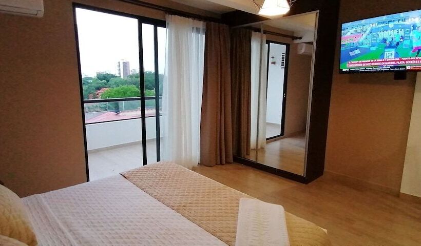 آپارتمان 1 خوابه با تراس, Premium Suites Deluxe Aparthotel Equipetrol