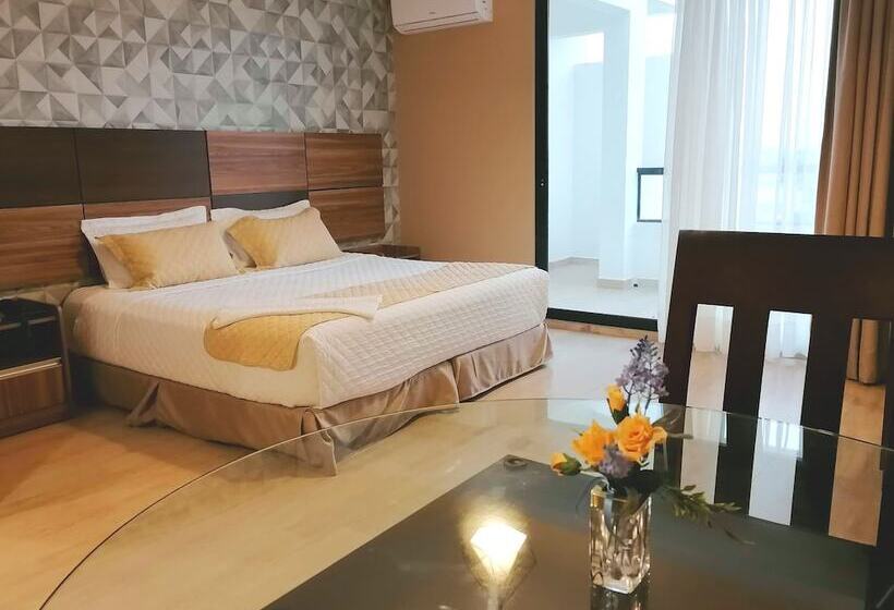 آپارتمان 1 خوابه با تراس, Premium Suites Deluxe Aparthotel Equipetrol