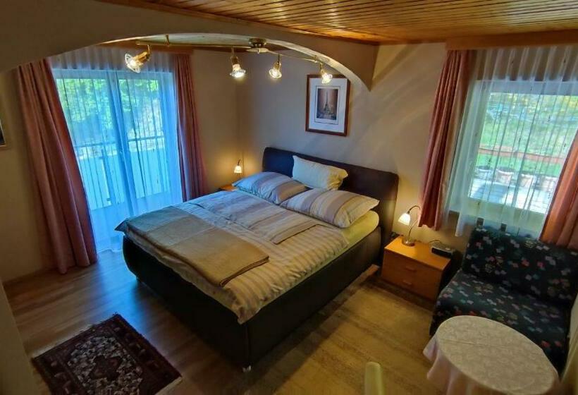 اتاق استاندارد با بالکن, Ferienparadies Gutounik