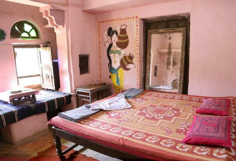 스탠다드 룸 공동 욕실, Haveli Uma Megh Tourist Guest House