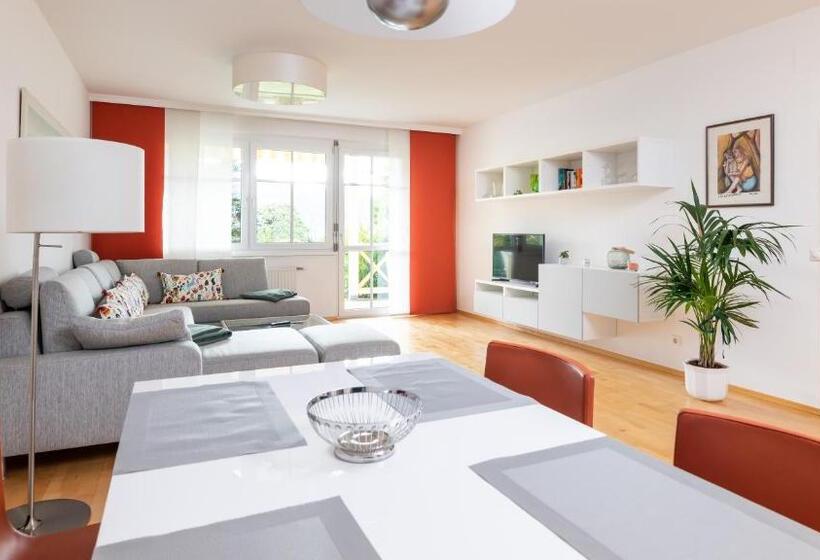 Family flat with terrace, Werzer Strandcasino