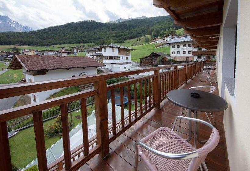 اتاق استاندارد یک تخته با بالکن, Haus Montjola