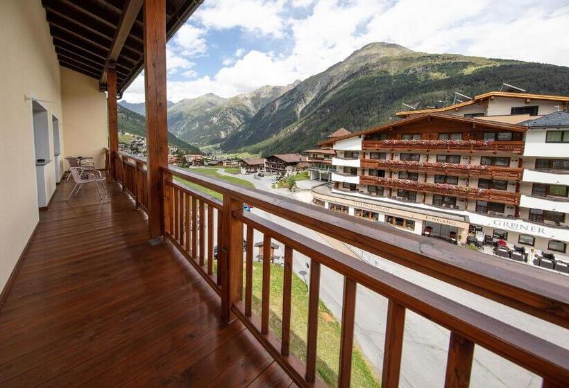 발코니 스탠다드 싱글 룸, Haus Montjola