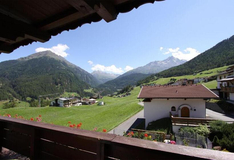 Апартаменты 1 Спальня с Балконом, Haus Montjola