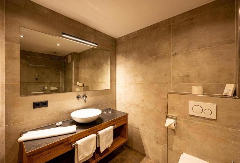 带1个卧室的带阳台的公寓, Rustika   Appartements & Spa