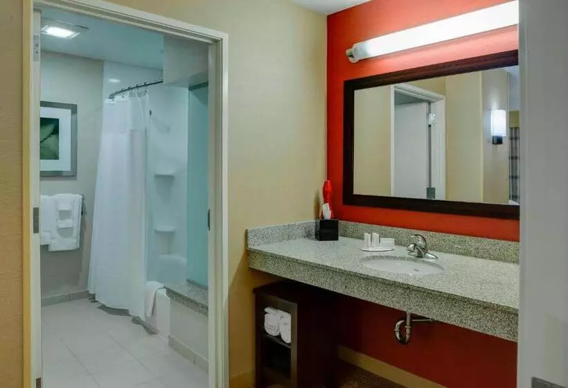 キングサイズベッドのスイートルーム, Courtyard By Marriott Indianapolis Noblesville