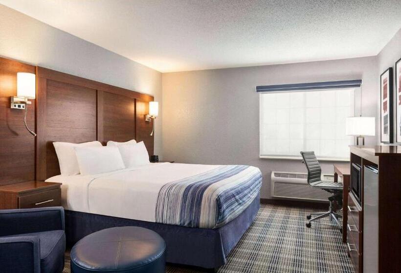 장애인을 위한 킹사이즈 침대 스탠다드 룸, Americinn By Wyndham Williamsburg