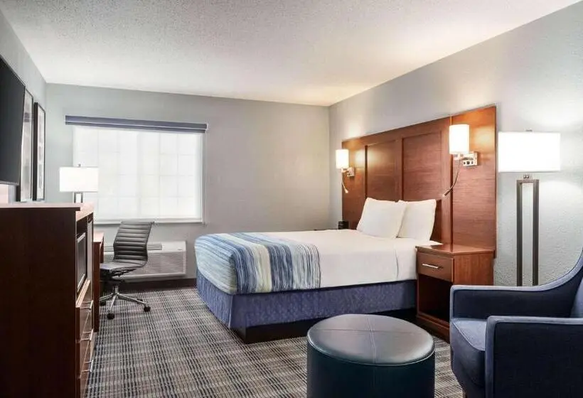 身障者適用クイーンサイズベッドルーム, Americinn By Wyndham Williamsburg