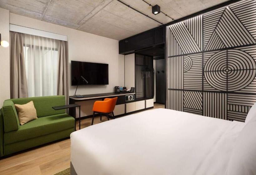 Номер Стандарт Кровать Кинг Адаптированный для Инвалидов, Hyatt Place Krakow