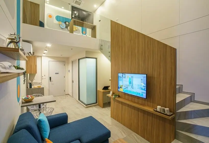 １ベッドルームドゥプレックスアパートメント, Homa Phuket Town