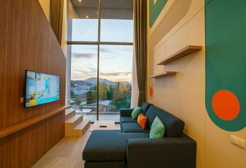 شقة ديلوكس غرفة نوم واحدة, Homa Phuket Town