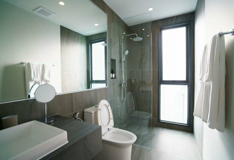 شقة عائلية غرفتين نوم, Homa Phuket Town