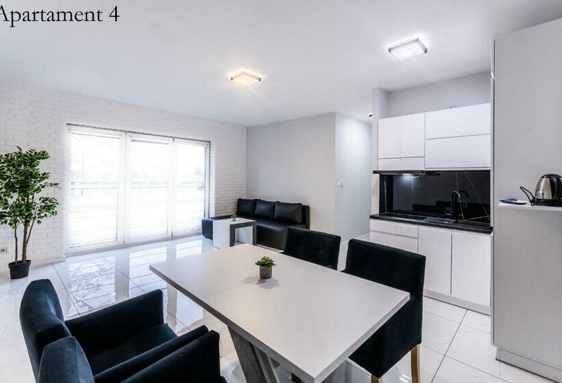１ベッドルームのデラックスアパートメント, Apartamenty Katowice By Lantier   Bytom   Chorzów
