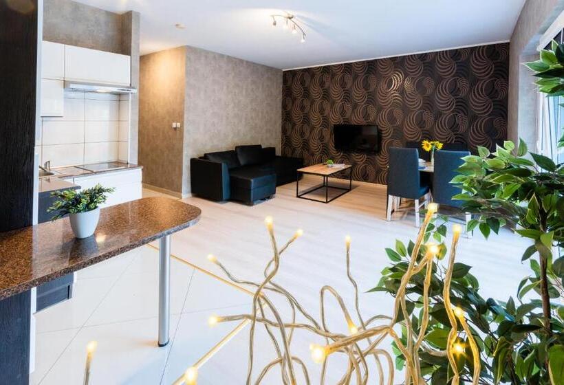 شقة غرفة نوم واحدة مزودة بشُرفة, Apartamenty Katowice By Lantier   Bytom   Chorzów