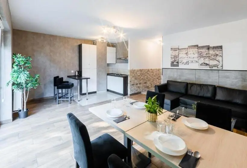 Huoneisto 1 Makuuhuone Parveke, Apartamenty Katowice By Lantier   Bytom   Chorzów
