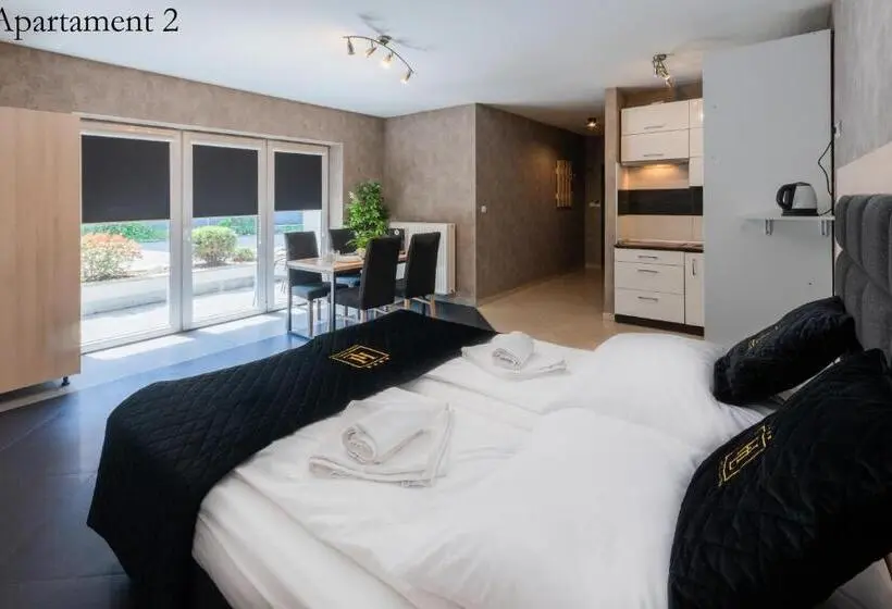 Huoneisto 1 Makuuhuone Pohjakerros, Apartamenty Katowice By Lantier   Bytom   Chorzów